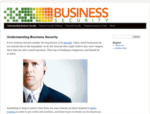 Tablet Screenshot of businesssecurity.net